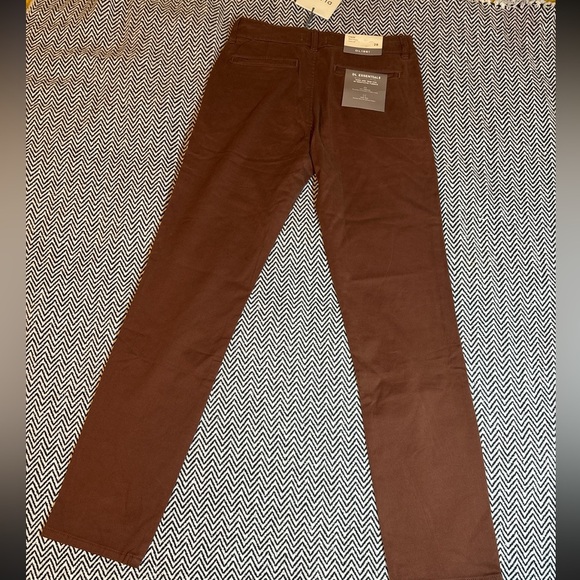 DL1961 Ivan Slim Chino Pant Pinecone Brown | Sz 28x32 | NWT - Picture 7 of 8